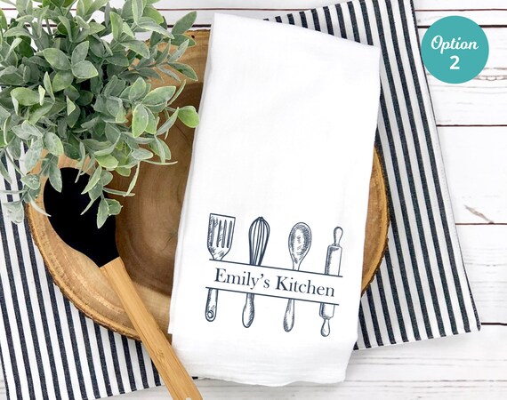 Funny Kitchen Flour Sack Towels Gift Set – Shower Them With Gifts LLC