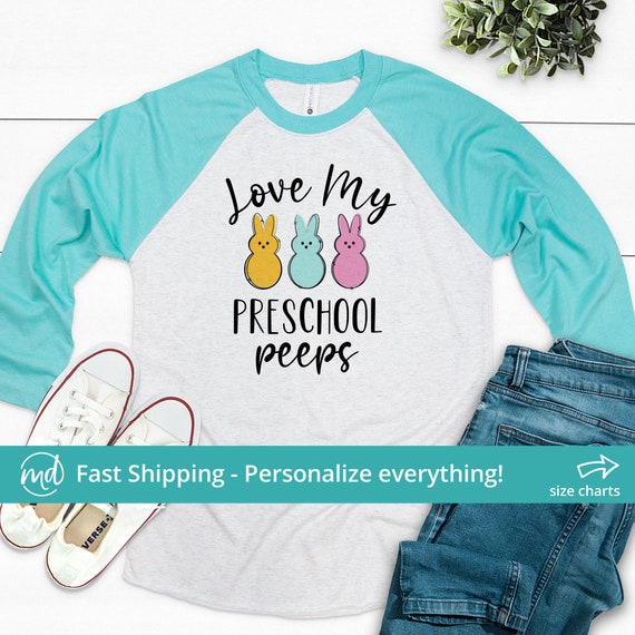 I Love My Kindergarten Peeps T-Shirt Easter Teacher I Love My Kindergarten Peeps T-Shirt Easter Teacher