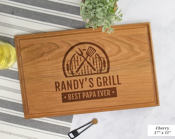 Dad Fathers Day Gift, Custom Cutting Board Personalized Dad Gift, Best Dad Ever Gift, Dad Cutting Board, Fathers Day Gift For Dad From Kids
