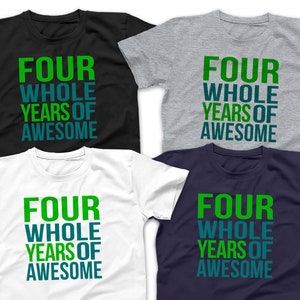 4th Birthday Shirt Boy, Four Year Old Birthday Shirt Boys, 4 Year Old Birthday Boy Shirt, Boys 4th Birthday Shirt, 4th Birthday Boy Shirt image 2