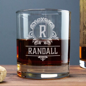 Whiskey Lovers Gifts for Christmas, Personalized Whiskey Glass, Engraved Bourbon Glasses Gift, Custom Christmas Gift For Men, Whisky Glass