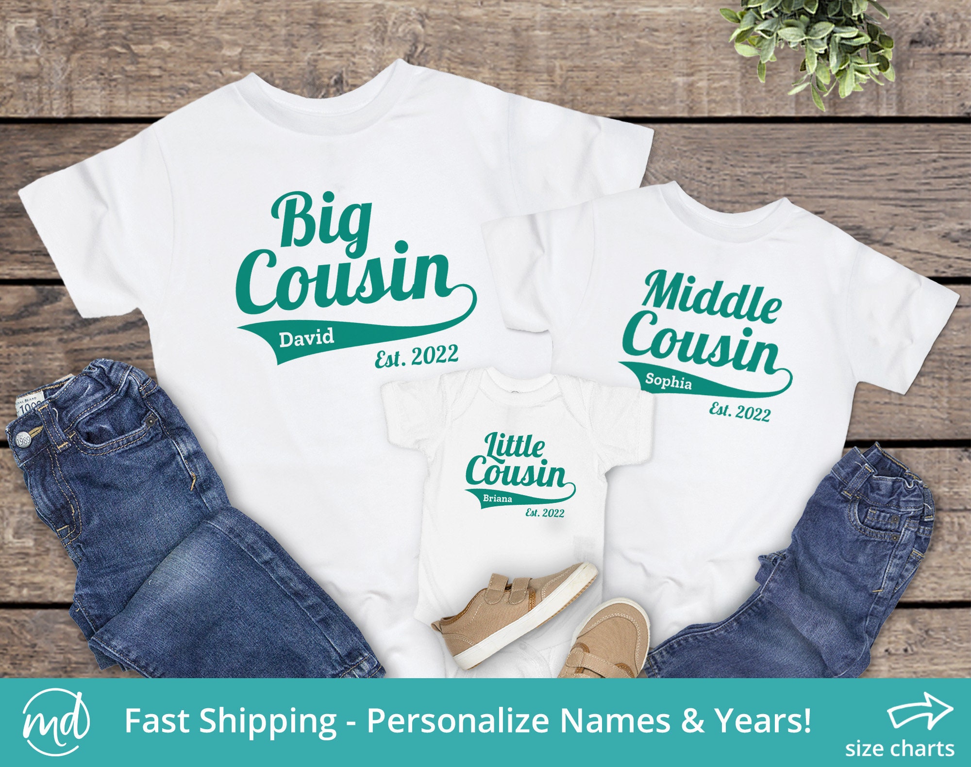 I'm Going To Be A Big Cousin Est 2019 T-Shirt I'm Going To Be A Big Cousin Est 2019 T-Shirt
