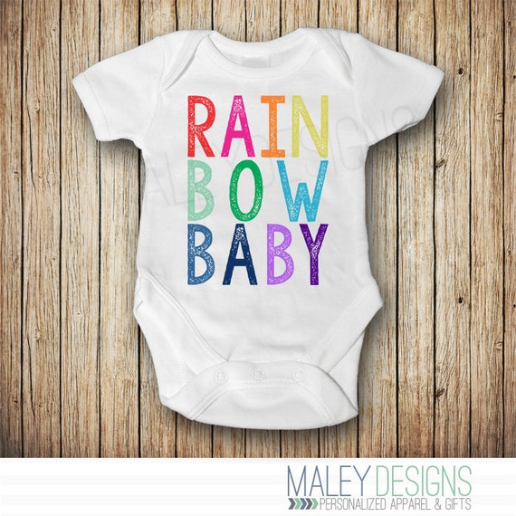 rainbow baby onesie target