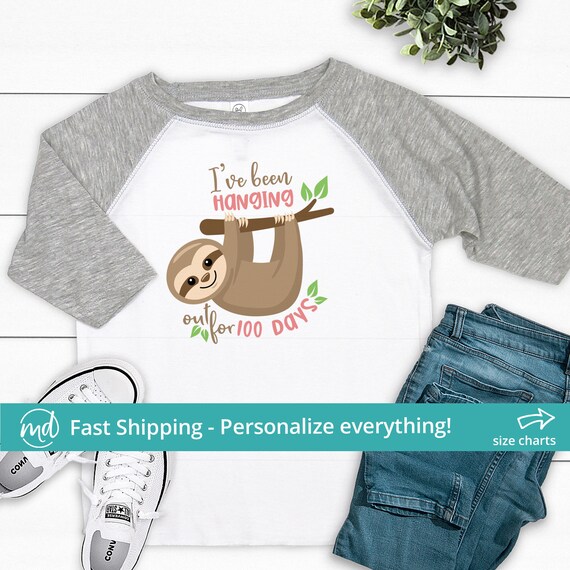 sloth shirt girls