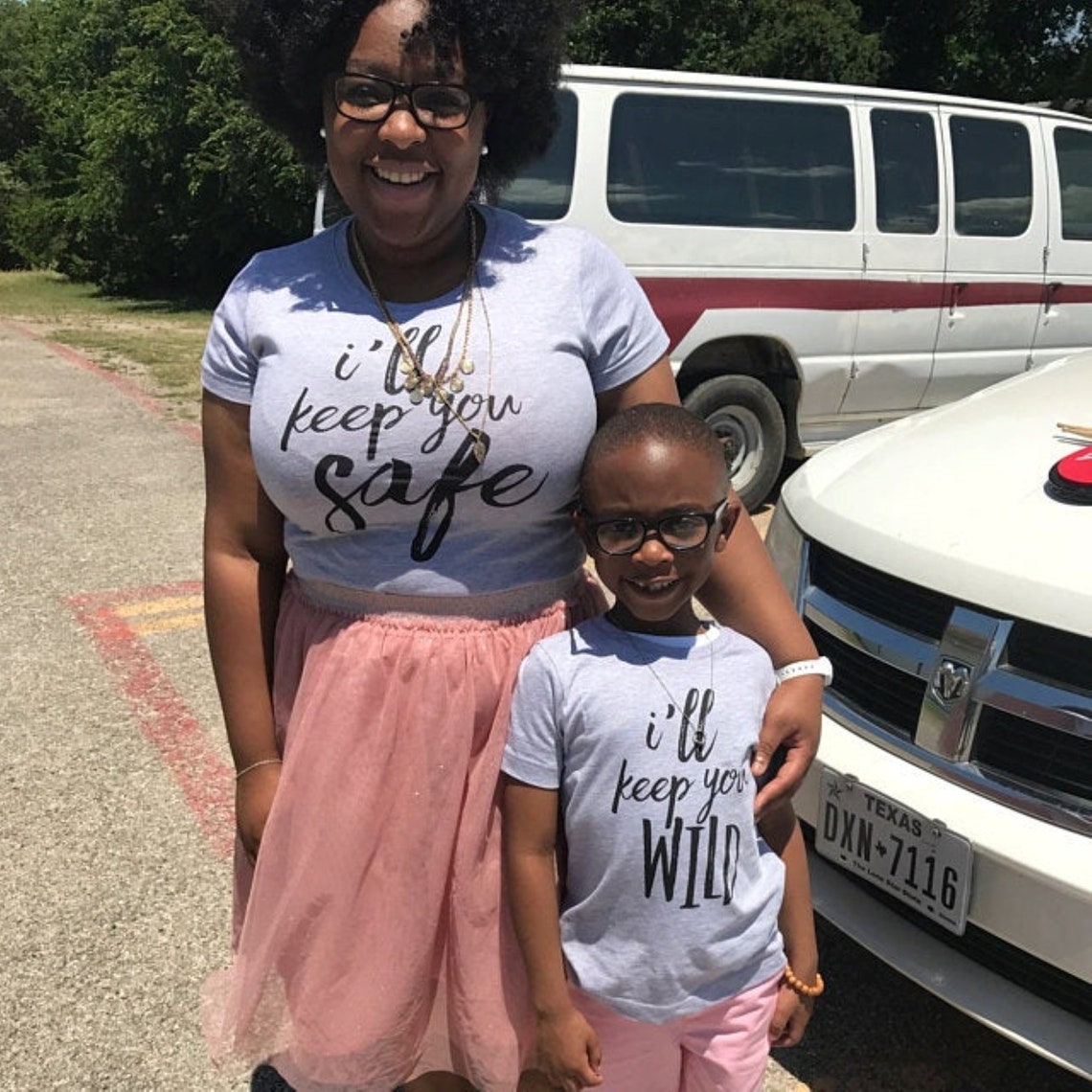 plus size mom and son matching outfits