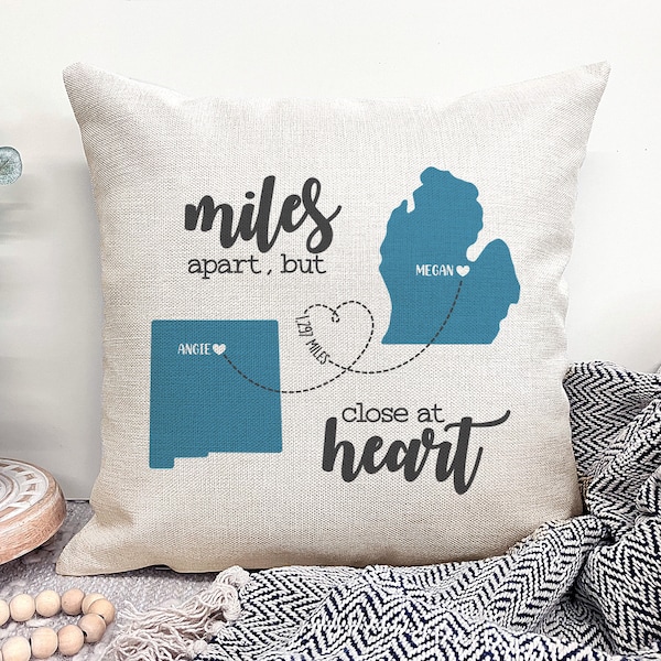 State Pillow Etsy