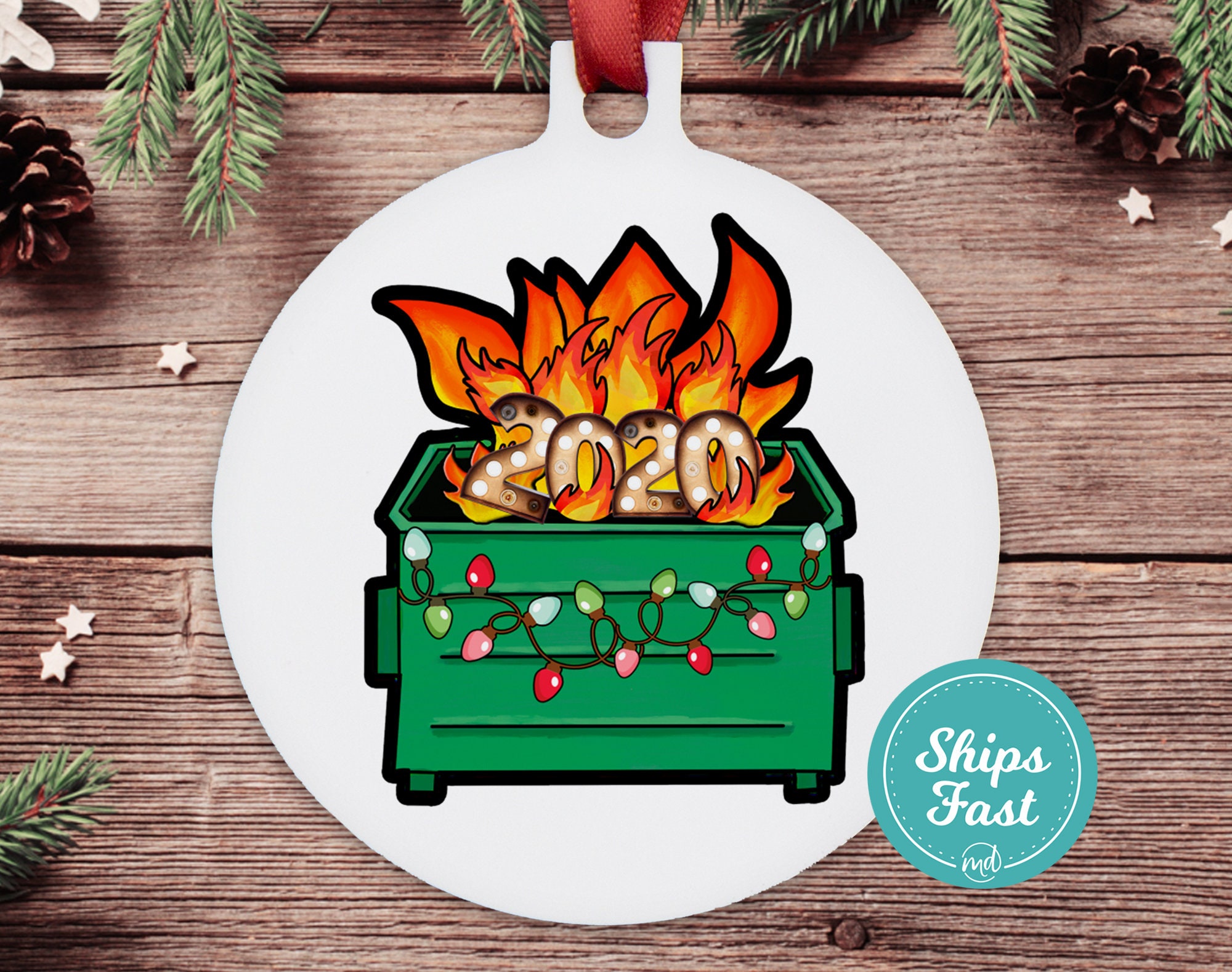 Funny 2020 Christmas Ornaments Funny 2020 Christmas Gift Etsy