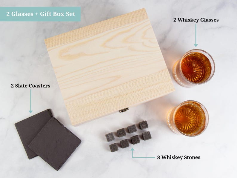 Grandpa Gift Personalized Whiskey Glass, Pregnancy Reveal Grandparents Pregnancy Announcement, Whiskey Gift Set, Gift For Grandpa Est 2026 image 7