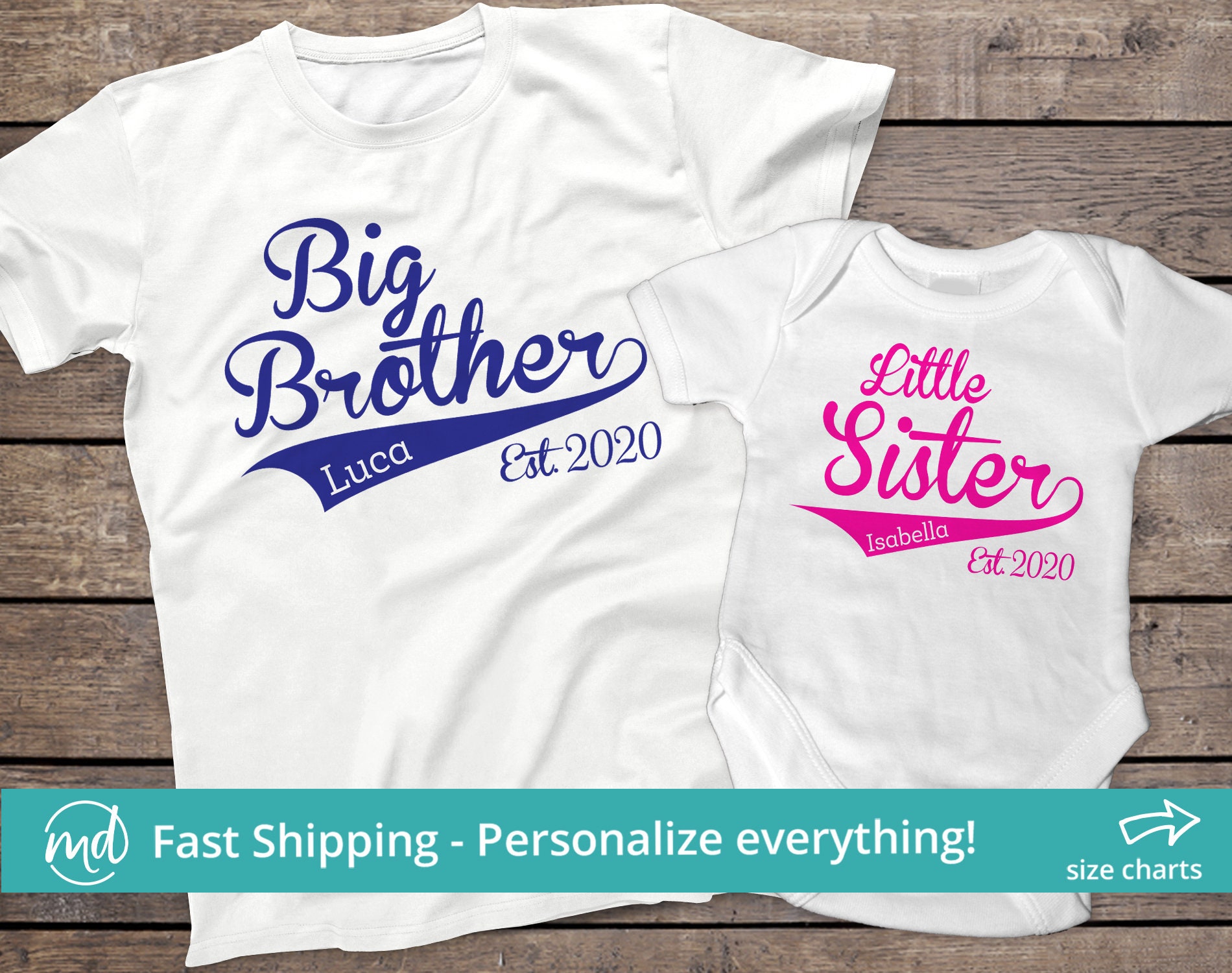 CafePress I Love My Big Brother Cute Toddler T-Shirt 100/% Cotton