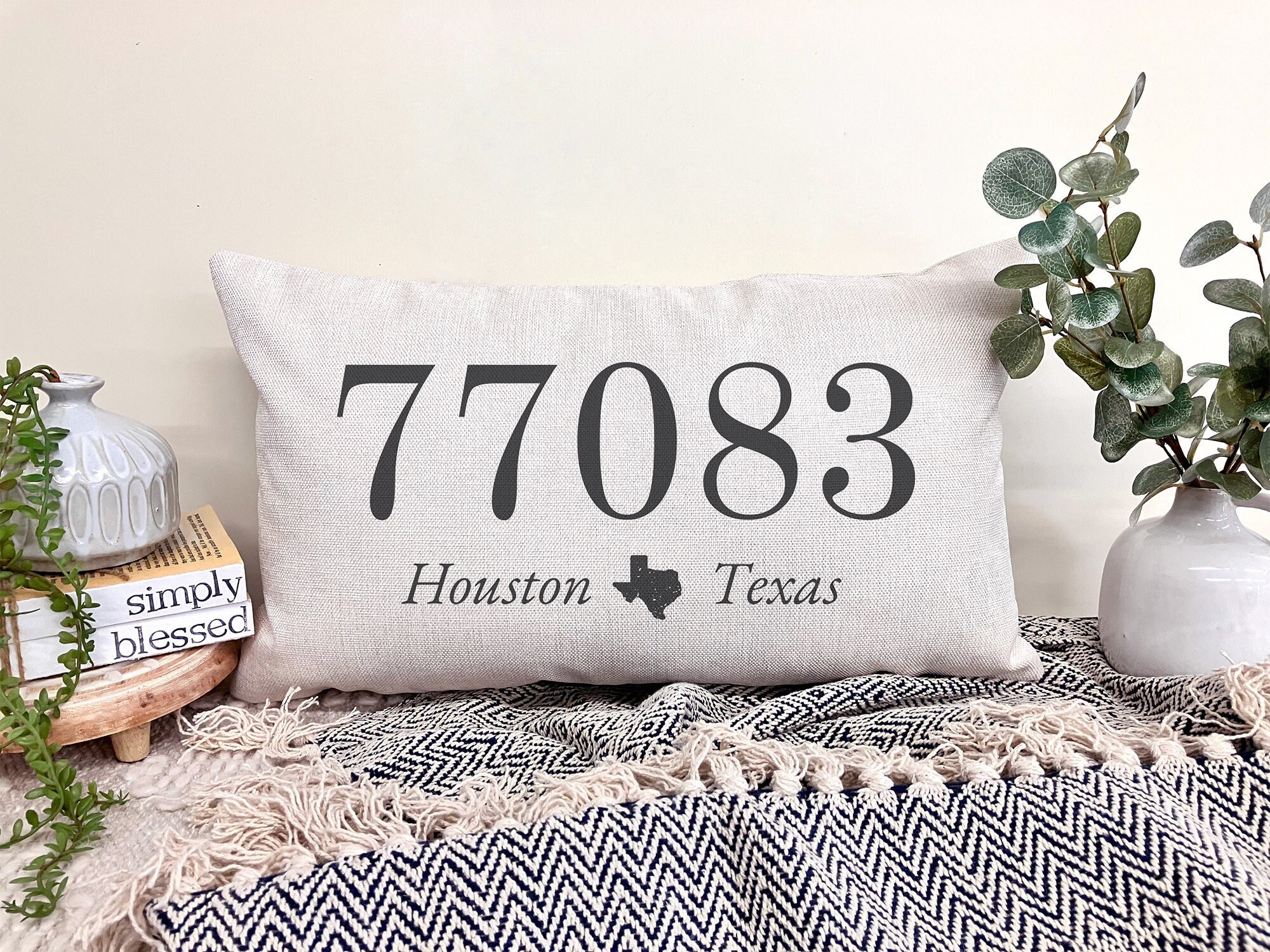 Etsy zip code pillow deals