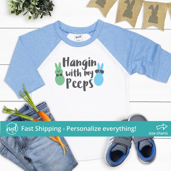 Peeps Shirt Boys Funny Easter Shirt 