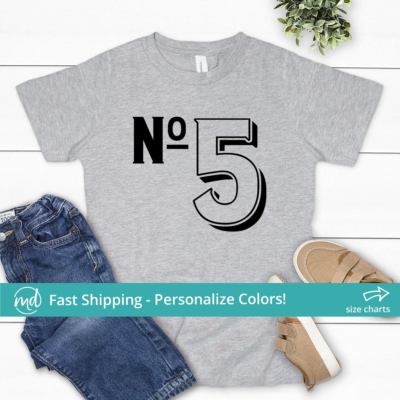 5 Year Old Birthday Shirt Five Birthday Shirt Boys 5th Etsy