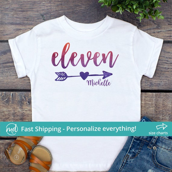 11th Birthday Shirt For Girl, 11 And Amazing Gifts T-Shirt 11th Birthday Shirt For Girl, 11 And Amazing Gifts T-Shirt