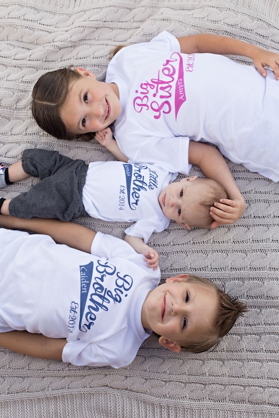 Big Brother Little Brother Personalized Shirt Big Brother Little