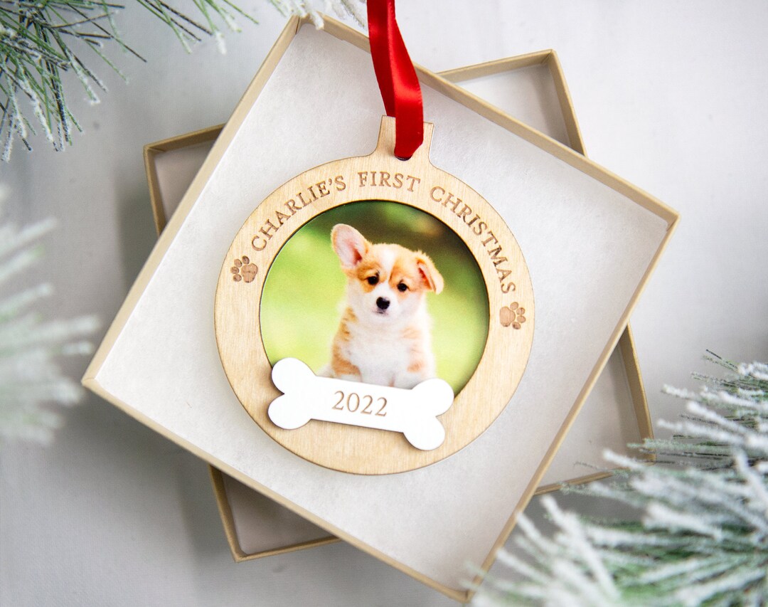 Puppy First Christmas Ornament Dog First Christmas Ornament Etsy