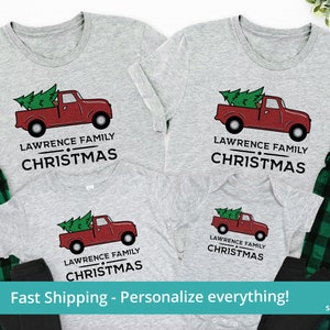 Family Christmas Pajamas, Matching Christmas Pajamas, Personalize Family Pajamas, Family Christmas Shirt, Matching Family Buffalo Plaid