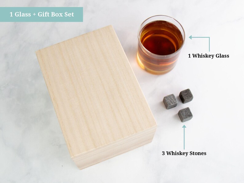 Grandpa Gift Personalized Whiskey Glass, Pregnancy Reveal Grandparents Pregnancy Announcement, Whiskey Gift Set, Gift For Grandpa Est 2026 image 6