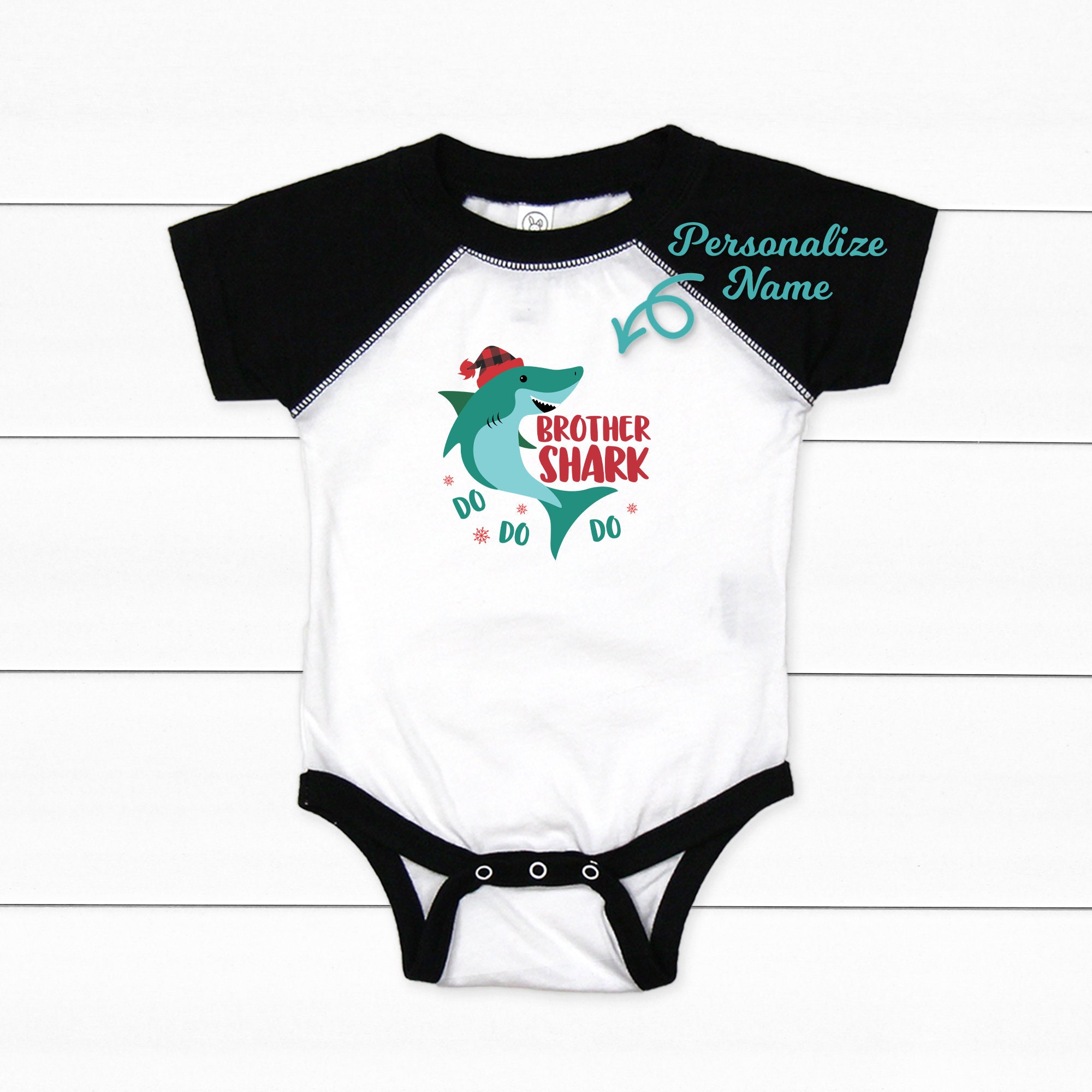 Shark Christmas Pajamas Matching Family Christmas Pajamas Etsy