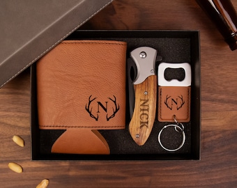 Engraved Groomsmen Gift Personalized, Can Cooler Keychain Bottle Opener, Father of the Bride Gift For Him, Wedding Party Gifts for Groomsmen
