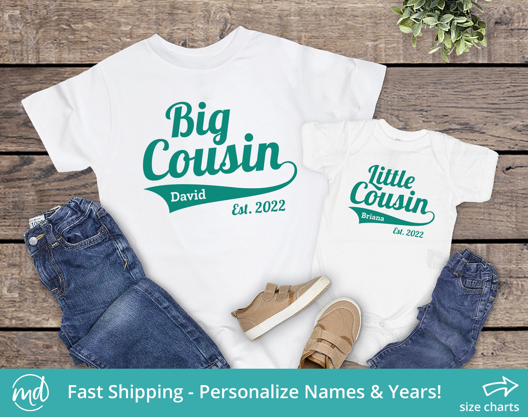 2. How Personalized Fishing T-Shirts Can Strengthen Cousin Bonds