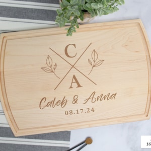 Cutting Board Personalized Wedding Gift For Couple, Wedding Cutting Board Gift, Custom Charcuterie Board Bridal Shower Gift, Engagement Gift