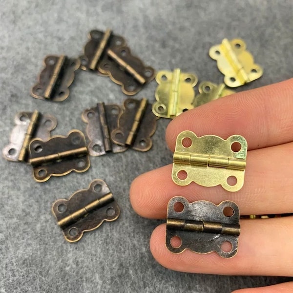 Mini metal hinges and glue for Geode Jewelry box/Raw Geode Ring Box/ Wedding Ring Box/ Engagement Ring Box/ Crystal jewelry box