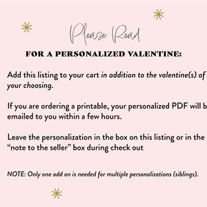 Module complémentaire personnalisé pour carte de Saint-Valentin