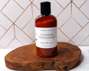 Coconut Mahogany Goat Milk Lotion