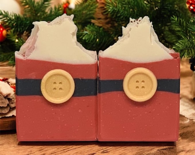 Featured listing image: Santa Christmas Soap Bar