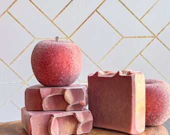 Honey Apple Bubbly Goat Milk Soap Bar