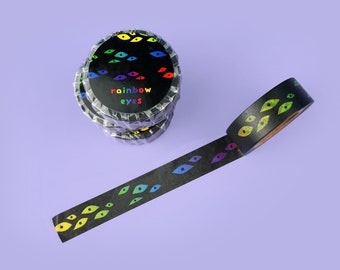 Rainbow Eyes Washi Tape