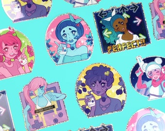 LIMITED Sparkly Stickers Set 5