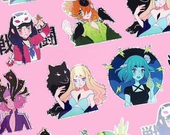 LIMITED Assorted Glitter Sparkle Stickers, Series 7