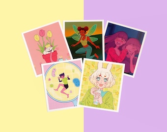LIMITED Assorted Small Anime Prints, Series 7