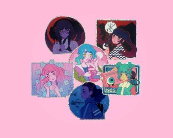 LIMITED Sparkly Stickers Set 10