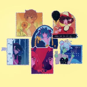LIMITIERT Sparkly Stickers Set 9