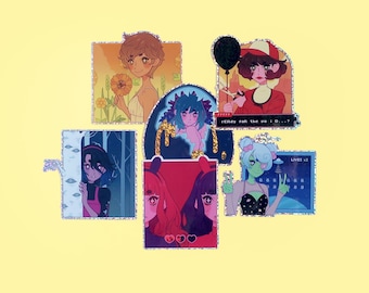 LIMITED Sparkly Stickers Set 9
