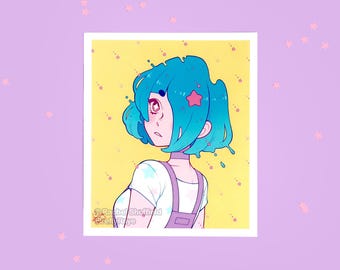 SlimeGirl Small Anime Print, Matte Heavy Cardstock