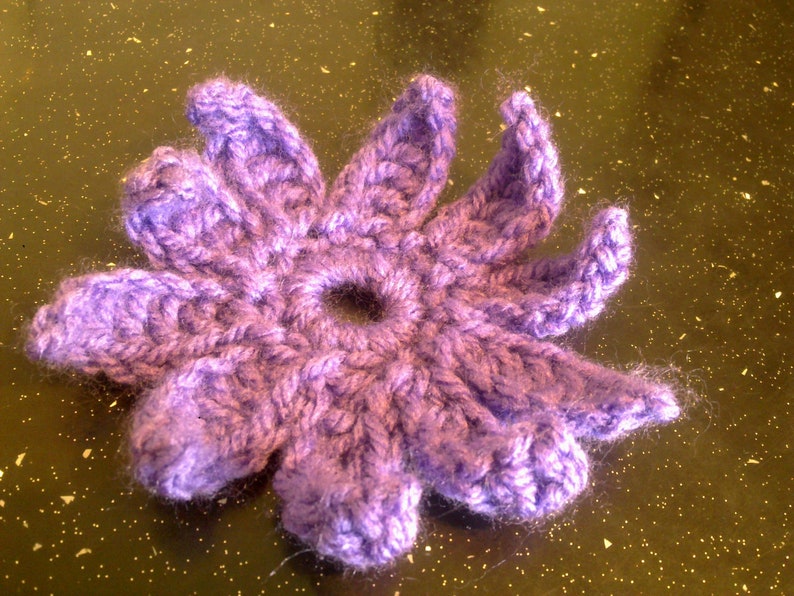 Crochet Flowers image 4