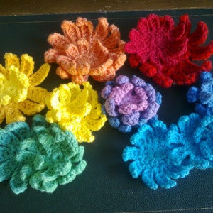 Crochet Flowers image 8