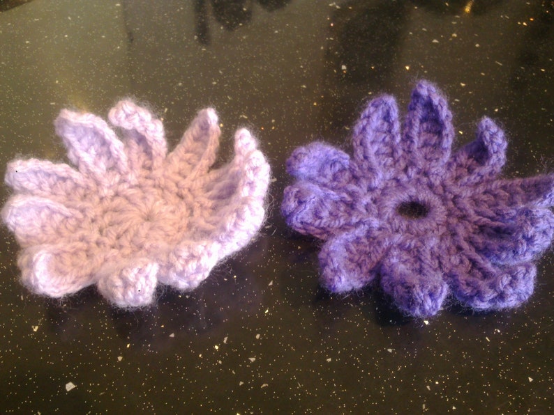 Crochet Flowers image 6