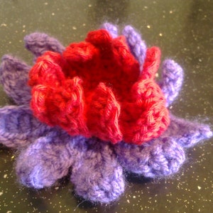 Crochet Flowers image 5