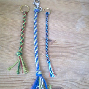 Kumihimo Keyring. image 3