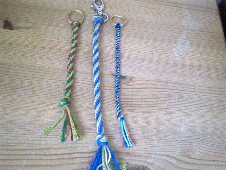 Kumihimo Keyring. image 3