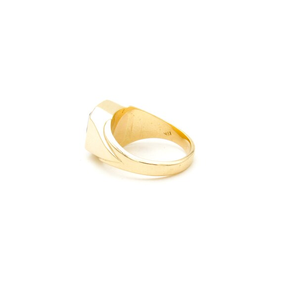 Antique 18K Gold Amethyst Signet Ring | Victorian… - image 6