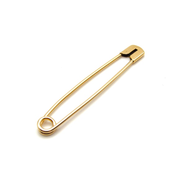 Louis Vuitton Safety Pin Charm Brooch - Gold, Gold-Tone Metal Pin, Brooches  - LOU227245