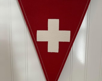 Authentic WWII Red Cross Patch From World War II for Medic