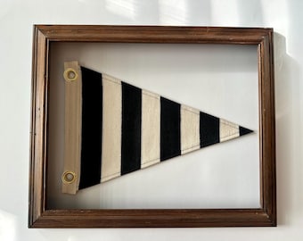 Black Striped Signal - Pennant Sailing Flag
