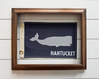 Nantucket Navy ACK Whaling Pennant / Sailing Flag