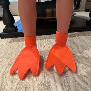 Sewing Pattern PDF - Bird Feet / Penguin Feet / Duck Feet Costume Shoe ...